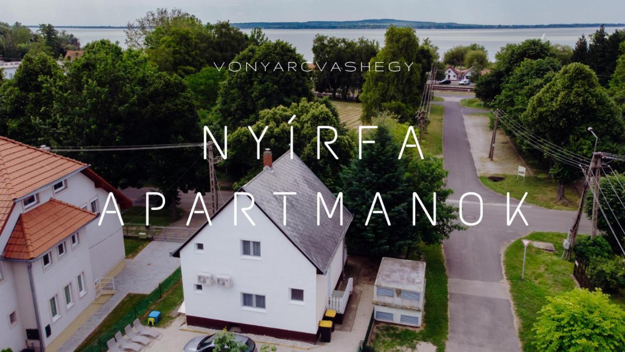 Nyirfa Apartman Vonyarcvashegy Zewnętrze zdjęcie