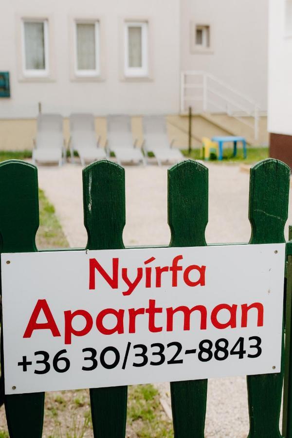 Nyirfa Apartman Vonyarcvashegy Zewnętrze zdjęcie